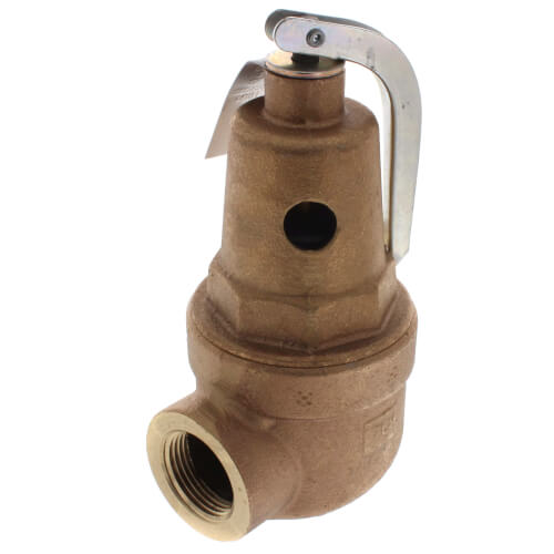 APOLLO VALVES Apollo Valves 10-605-10 1 Inch FNPT RVW60 Hot Water Relief Valve 1956000 BTU Bronze 50 PSIG