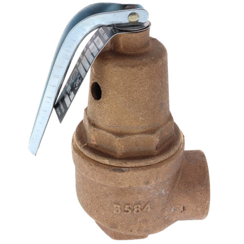 APOLLO VALVES Apollo Valves 10-614-20 3/4 FNPT x 1 FNPT RVW61 Valve 2536000 BTU Bronze Hot Water Relief Valve 100 psi