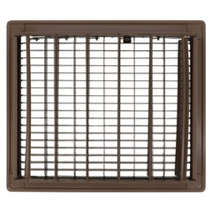Hart & Cooley 10647 10 x 12 Wall Opening Size Golden Sand Floor Register 210 Series