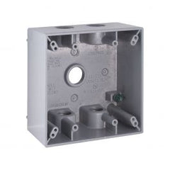 BELL 5337-0 Infrared Brooder Weatherproof Box, 5-1/2 Inch, 2 Gang, 31 Cu-in