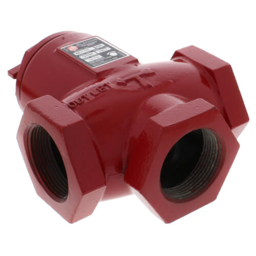 BELL & GOSSETT Bell & Gossett 107020 1-1/2 Inch Straight-Angle Flow Control Valve Iron Body