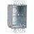 RACO RACO 565 3 x 2 Switch Box, Gangable, 2-3/4 Deep, Two 1/2 & Six 3/4 KO's, Plaster Ears