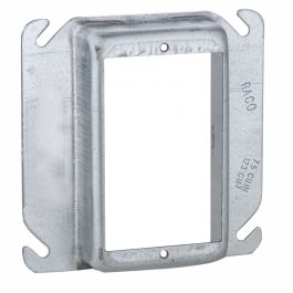 RACO RACO 774 4 Drawn Square Single Device Cover 1 Raised 4 Inch