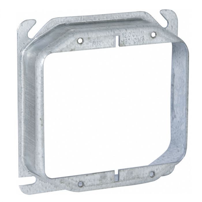 RACO RACo 780 4 in. Square Cover for 2-Devices, 1 in. Raised