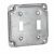 RACO Raco 803C 4 SQ 2TOG 1/2Rise Cover