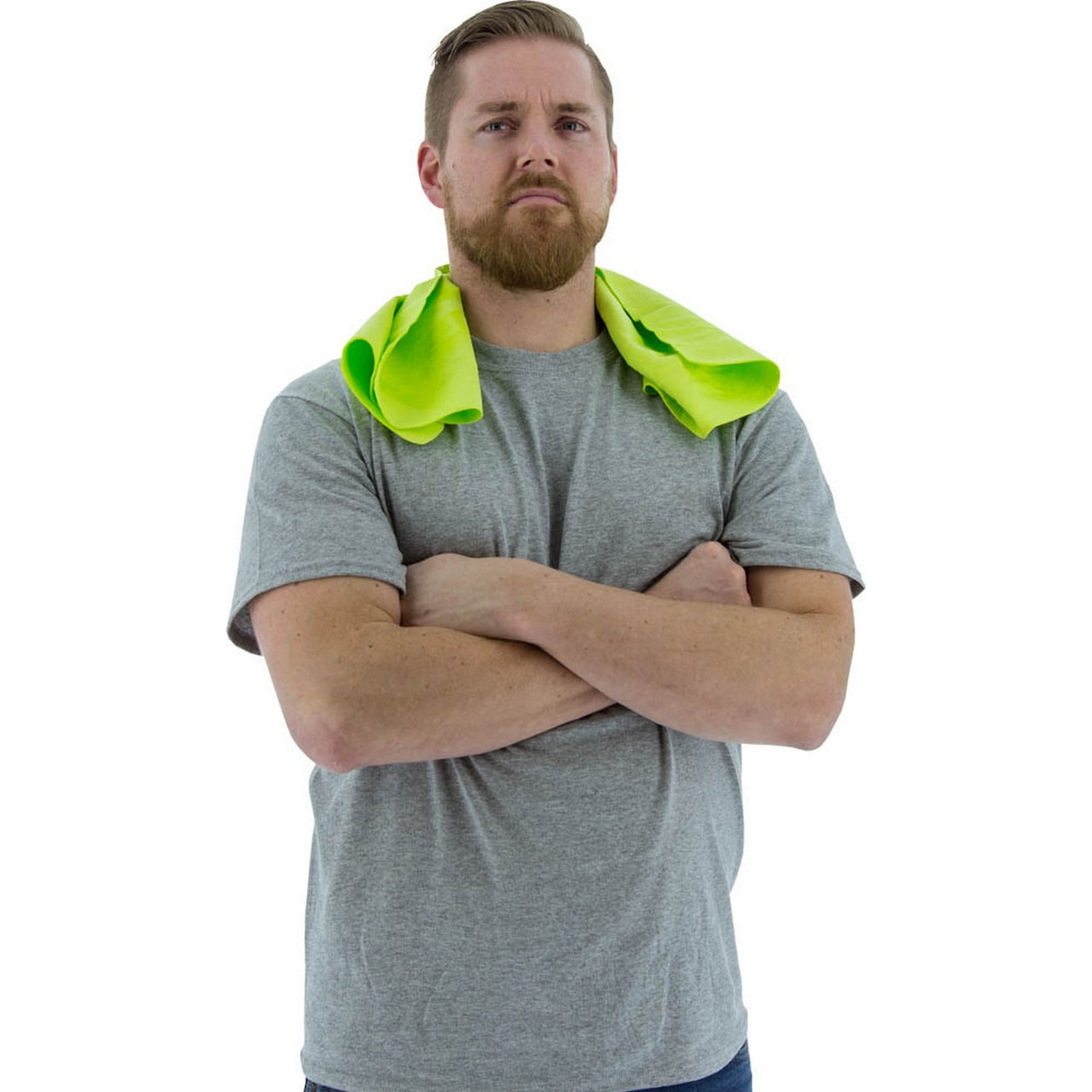 MAJESTIC Majestic 75-8011 Evaporative Cooling Towel Hi-vis Yellow