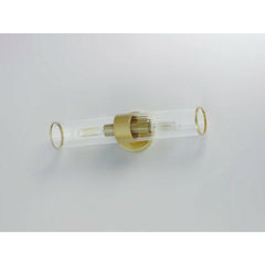 MAXIM Maxim 11472CRSBR Crosby 2-Light Wall Sconce 60W 120V 5 inch W x 19.5 inch H x 5 inch D