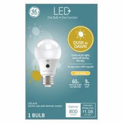 GE G E Lighting 93128970 A19 Led Dusk to Dawn Bulb 9W 4 Pack