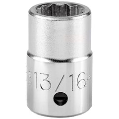 PROTO Proto J5526 Hand Socket 13/16 in 3/4 Drive 12-point