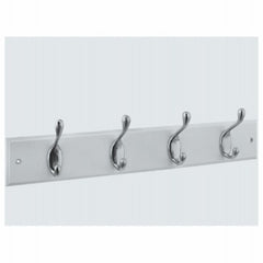 NATIONAL HARDWARE National Mfg S827-147 18 Inch Satin Nickel Hookrail