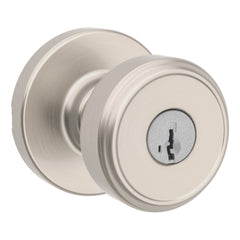 KWIKSET Kwikset 400MNKRDT-15S Maven Knob Entry Lock Smartkey