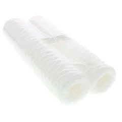 PENTAIR Pentair 155214-52 W50W Polypropylene String Wound Sediment Filter Cartridge 50 Micron (2 Pack)