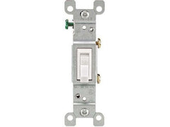 SOUTHWIRE Southwire lev14512w Toggle Switch 15A 120VAC White