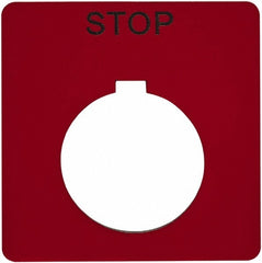 SCHNEIDER ELECTRIC Schneider Electric 9001KN102RP Legend Plate Stop 30mm
