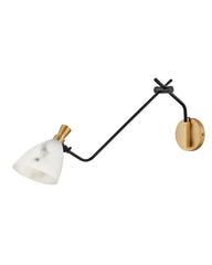 HINKLEY LIGHTING Hinkley Lighting 33792HB Sinclair Large Swing Arm Single Light Sconce 5W