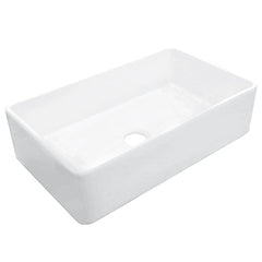 DAKOTA Dakota Plumbing DSE-FCA3320MBK Fireclay Farmhouse Sink