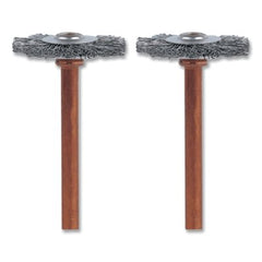 Dremel 532-02 Stainless Steel Brushes 2 Pack 1/8 Diameter