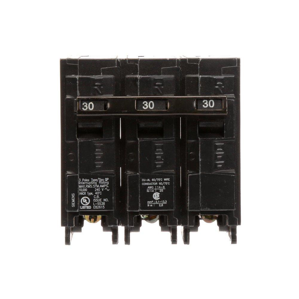 SIEMENS Siemens Q330 BREAKER CKT CASE MLD 240VAC 30A 10KA 3