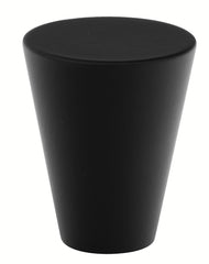 EMTEK Emtek 86261US19 Cone Cabinet Knob Flat Black