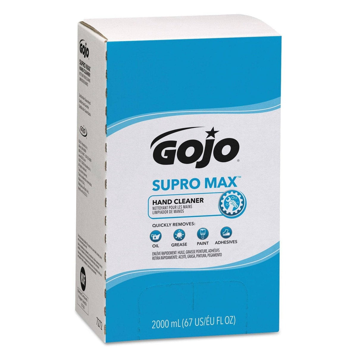 GOJO Gojo GOJ727204 Supromax Lotion Hand Cleaner 2.11 Quart (4/Carton)