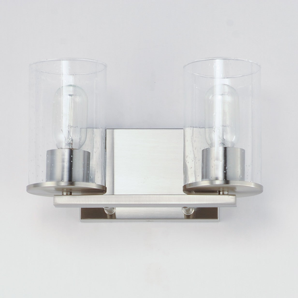 MAXIM Maxim 11842CDSN Sleek 2 light 12 inch bath vanity wall light 2 x 60W