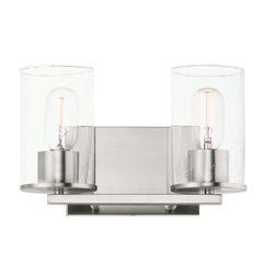 MAXIM Maxim 11842CDSN Sleek 2 light 12 inch bath vanity wall light 2 x 60W