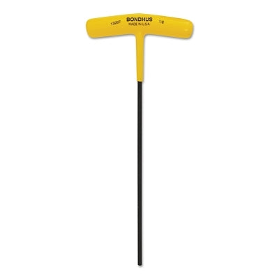 BONDHUS Bondhus 13207 Hex T-Handle Key 1/8 Inch 7.6 Inches Long