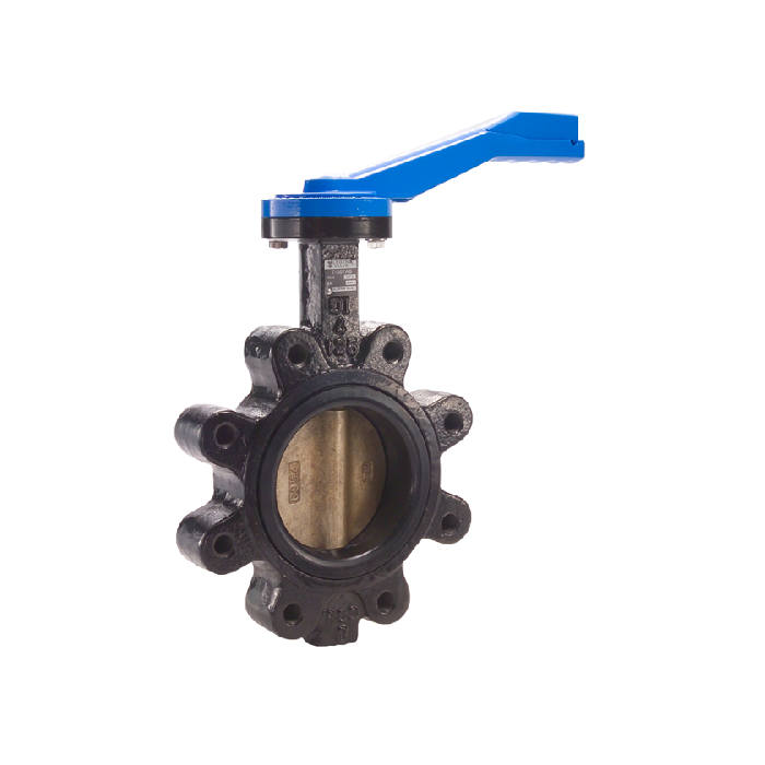 LEGEND VALVE Legend Valve 116-606 T-365AB butterfly valve with EPDM seals & 10 position handle 6 inch lug