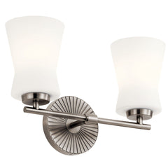 KICHLER Kichler 55116CLP two light bath Brianne 2x75W