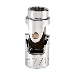 PROTO Proto J5274A 7/16 Inch 12-point 3/8 Drive Hand Socket