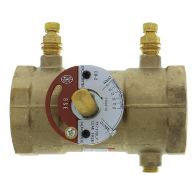 BELL & GOSSETT Bell & Gossett 117105LF CB-2 Lead-Free Circuit Setter Plus NPT Balancing Valve