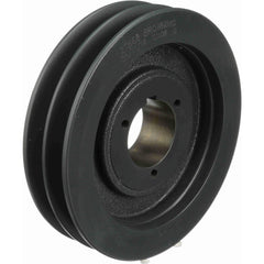 BROWNING Browning 1002211 2-groove Qd V-belt Sheave 7.15 in Od
