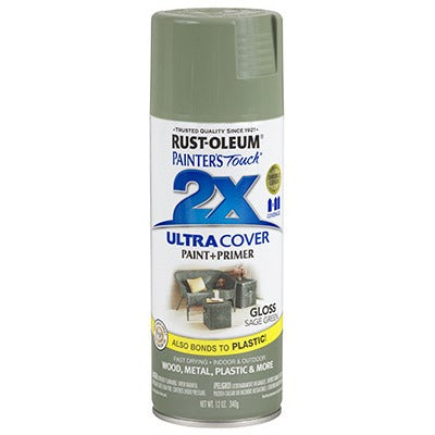 RUST-OLEUM Rust-oleum 249094 Gloss Spray Paint 12 Oz Sage Green