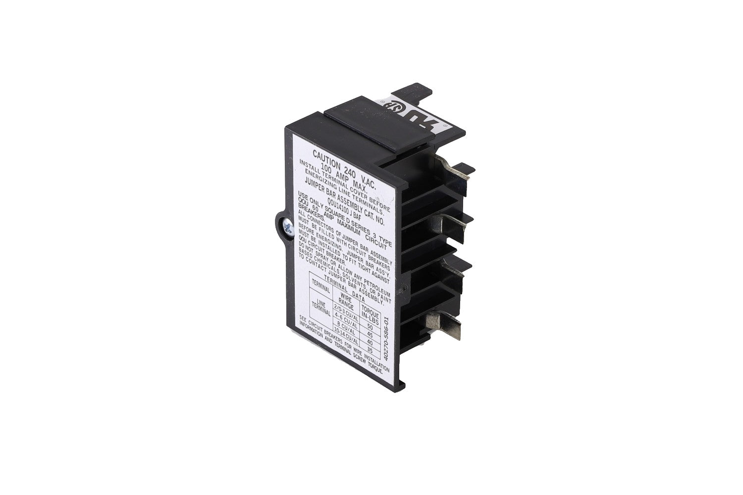 SCHNEIDER ELECTRIC QOU14100JBAF CIRCUIT BREAKERS