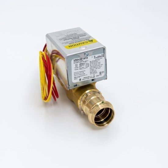 RESIDEO Honeywell V8043A1313 24V 1 in. Zone Valve Pro Press with 18 in. lead wires