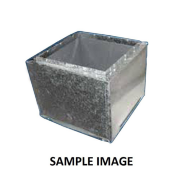 MCDANIEL METALS 20X30X6DB DUCT BOXES