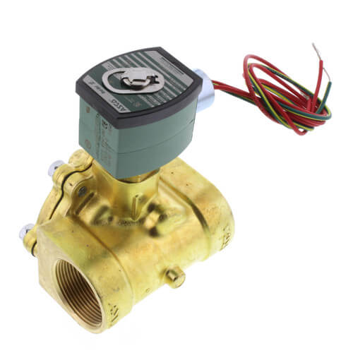 ASCO ASCO 8210G032 120/60 1-1/2 X 1-1/4 2NO BRASS 16.1/F