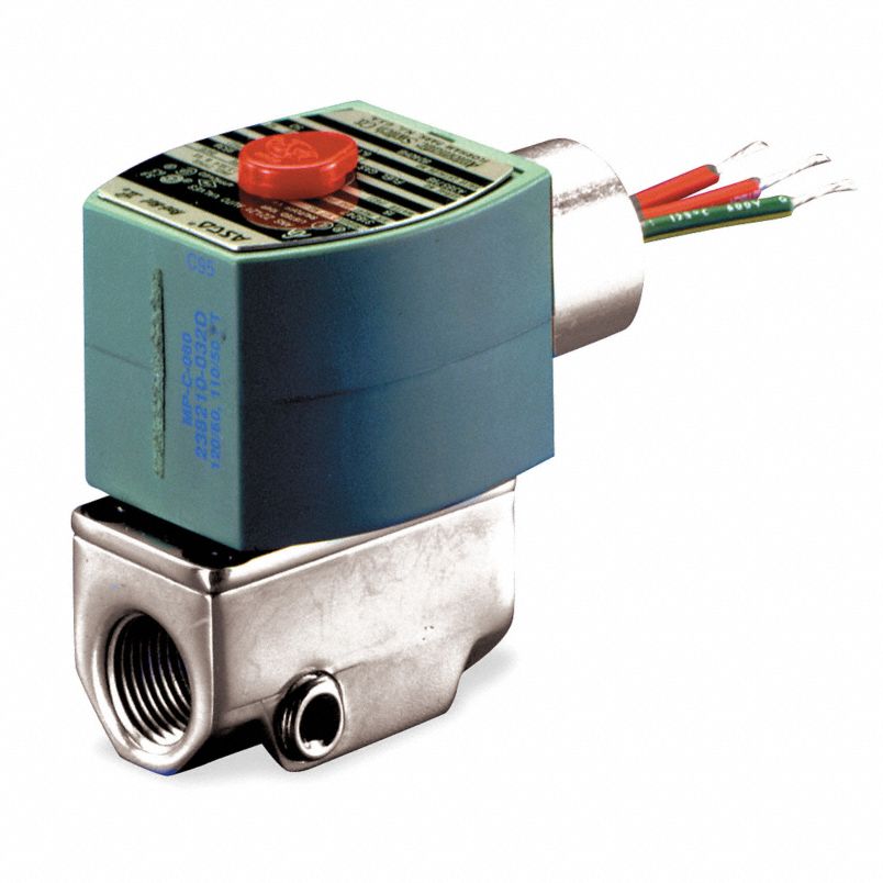 ASCO ASCO 8040H008 120/60 110/50 3/8 X 5/16 2NC ALUM 6.1/F W AC