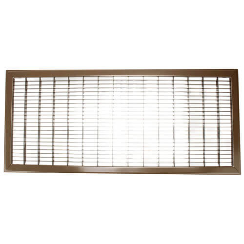 HART & COOLEY Hart & Cooley 11896 Floor Return Air Grille, 12 x 30