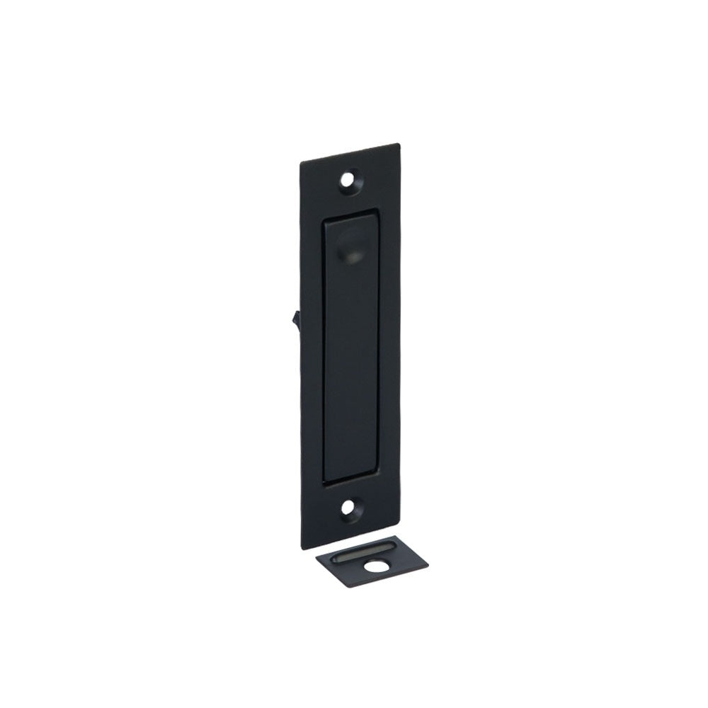 EMTEK Emtek 2220US19 Modern Rectangular Jamb Bolt Flat Black