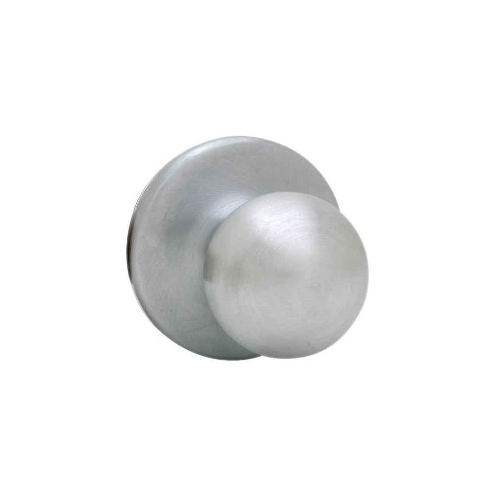 KWIKSET Kwikset 200P-26D Polo Knob Passage Door Lock Satin Chrome