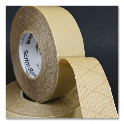 BRON TAPES Bron Tapes 105376 Reinforced Scrim Tape 9 Mil Clear 1.89in X 164ft