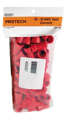RHEEM RHEEM 455097 Red Twist-On Wire Connectors 18-10 AWG Bag of 100