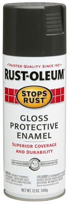 RUST-OLEUM Rust-oleum 7786-830 Gloss Spray Enamel 12 Oz Smoke Gray