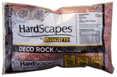 QUIKRETE Quikrete Companies 1175-08 Decorative Red Rock 0.5 Cu Ft