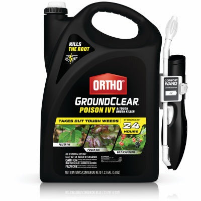 ORTHO Ortho 476410 GroundClear 1 Gal Ready-to-Use Poison Ivy and Tough Brush Killer (1 gal)