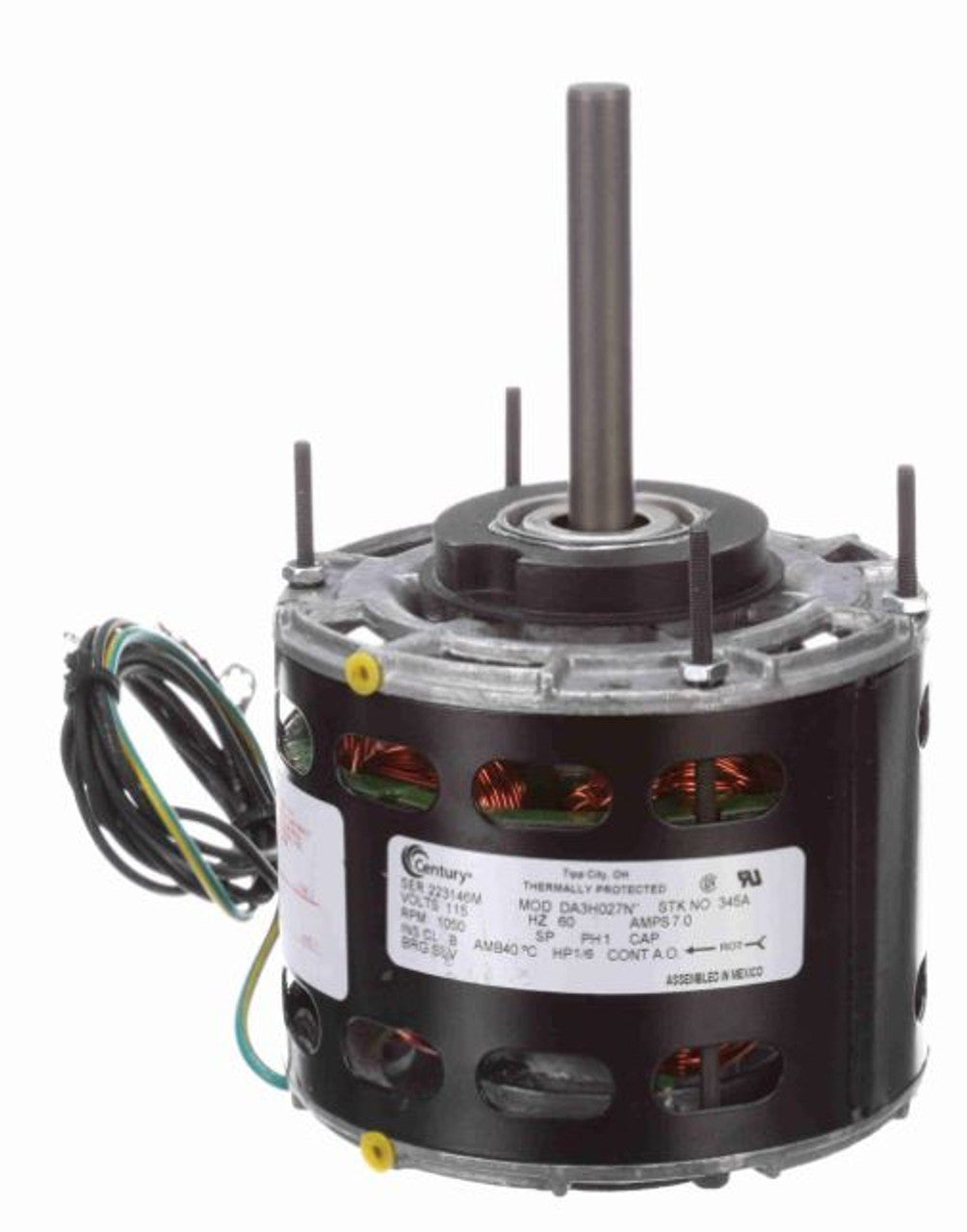 CENTURY MOTORS U345A BLOWER FANS