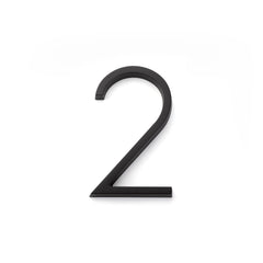 EMTEK Emtek 2832US19 Modern 2 House Number Flat Black