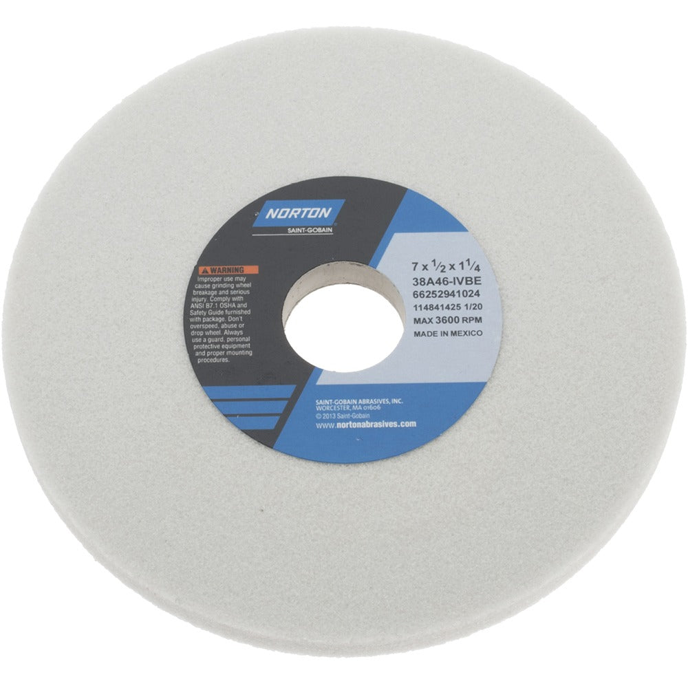 NORTON Norton 66252941024 Surface Grinding Wheel 46 Grit 7in