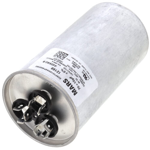 MARS MARS 12169 70/10 MFD Dual Section Motor Run Capacitors 440V